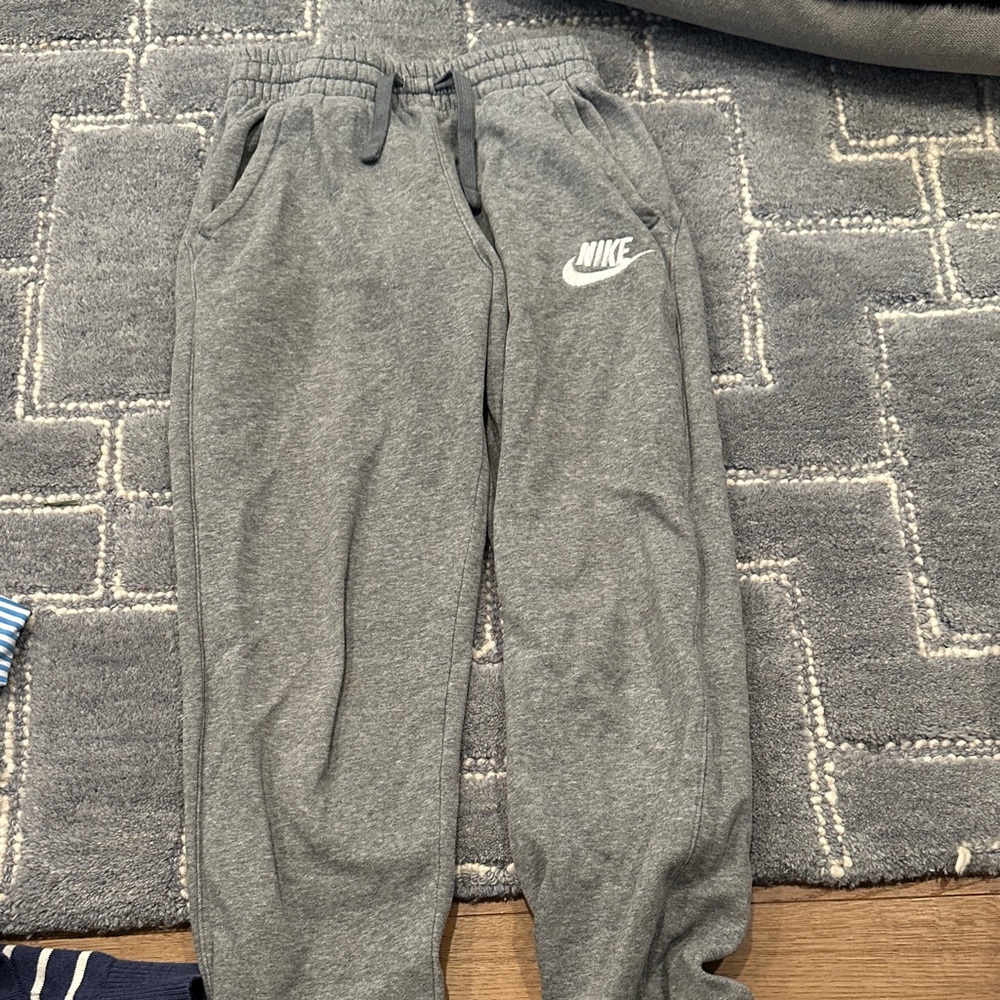 Nike Kids Charcoal Joggers